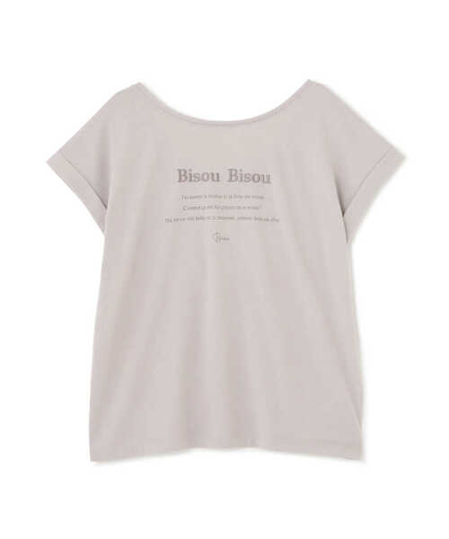 PROPORTION BODY DRESSING(プロポーションボディドレッシング)の「<E>刺繍ロゴTシャツ / 1213167501(Tシャツ/カットソー・レディース・ホワイト/ダークグレー/グレー・FREE)」の4枚目の写真