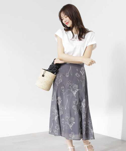 PROPORTION BODY DRESSING(プロポーションボディドレッシング)の「<E>刺繍ロゴTシャツ / 1213167501(Tシャツ/カットソー・レディース・ホワイト/ダークグレー/グレー・FREE)」の17枚目の写真