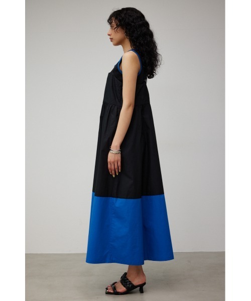 AZUL by moussy（アズールバイマウジー）の「BICOLOR CAMI ONEPIECE