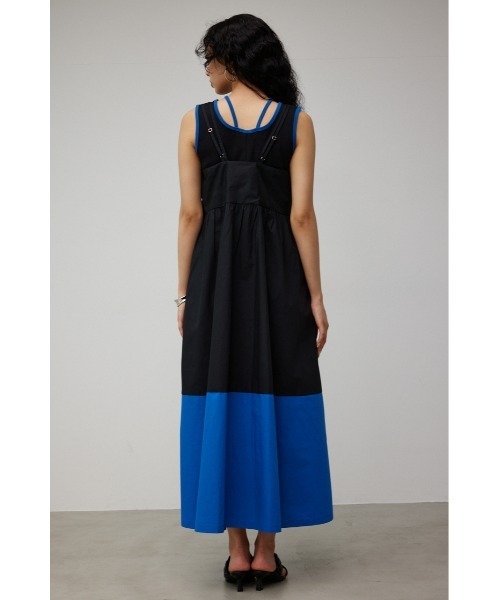 AZUL by moussy（アズールバイマウジー）の「BICOLOR CAMI ONEPIECE