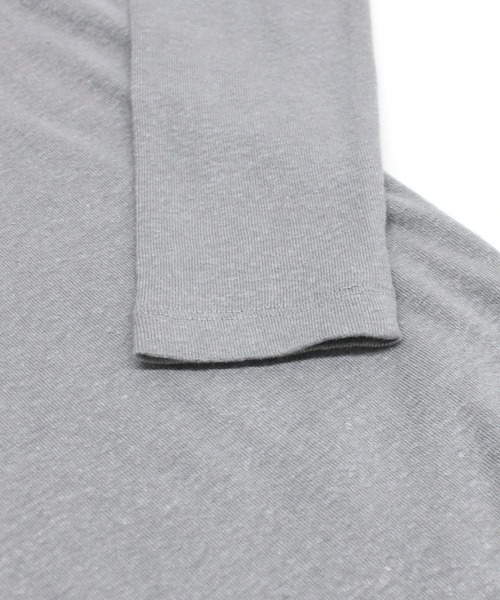 RNA-N（アールエヌエーエヌ）の「M2085 C/HEMPフライスロンT（Tシャツ/カットソー・レディース・グレー/オフホワイト/ブラック・MEDIUM）」の20枚目の写真