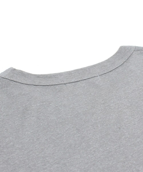 RNA-N（アールエヌエーエヌ）の「M2085 C/HEMPフライスロンT（Tシャツ/カットソー・レディース・グレー/オフホワイト/ブラック・MEDIUM）」の22枚目の写真