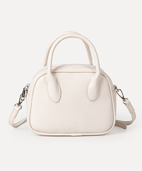 CORPUS TOKYO（コーパス トーキョー）の「ミニボストン2WAYショルダーバッグ（ショルダーバッグ・レディース・オフホワイト/シルバー/ブルー/ピンク/グリーン/ブラック・FREE）」の2枚目の写真