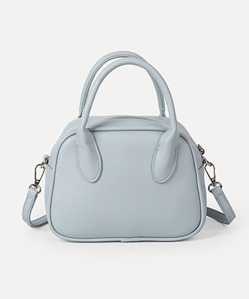 CORPUS TOKYO（コーパス トーキョー）の「ミニボストン2WAYショルダーバッグ（ショルダーバッグ・レディース・オフホワイト/シルバー/ブルー/ピンク/グリーン/ブラック・FREE）」の5枚目の写真