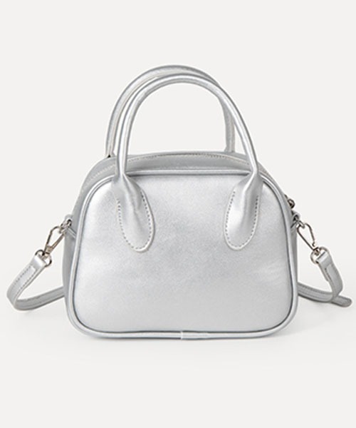 CORPUS TOKYO（コーパス トーキョー）の「ミニボストン2WAYショルダーバッグ（ショルダーバッグ・レディース・オフホワイト/シルバー/ブルー/ピンク/グリーン/ブラック・FREE）」の12枚目の写真