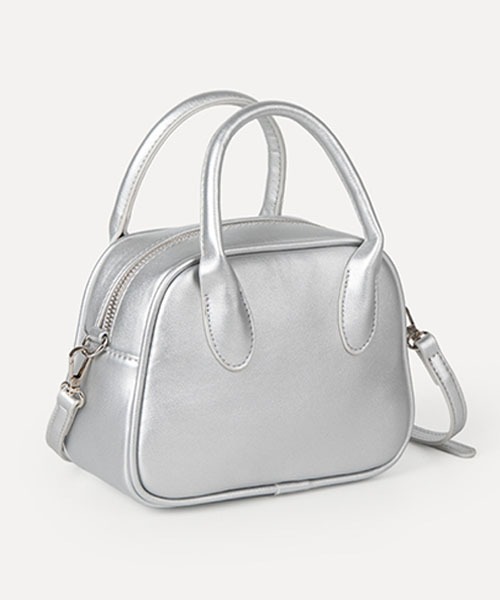 CORPUS TOKYO（コーパス トーキョー）の「ミニボストン2WAYショルダーバッグ（ショルダーバッグ・レディース・オフホワイト/シルバー/ブルー/ピンク/グリーン/ブラック・FREE）」の15枚目の写真