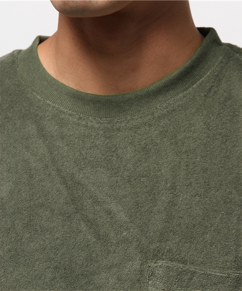 CIAOPANIC（チャオパニック）の「【Ciaopanic】　パイルTee-2（Tシャツ/カットソー・メンズ・ホワイト/ネイビー/グレー/カーキ・MEDIUM/LARGE）」の8枚目の写真