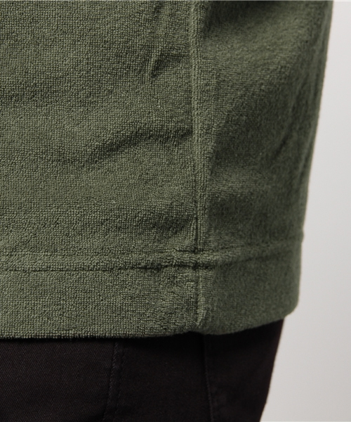 CIAOPANIC（チャオパニック）の「【Ciaopanic】　パイルTee-2（Tシャツ/カットソー・メンズ・ホワイト/ネイビー/グレー/カーキ・MEDIUM/LARGE）」の11枚目の写真