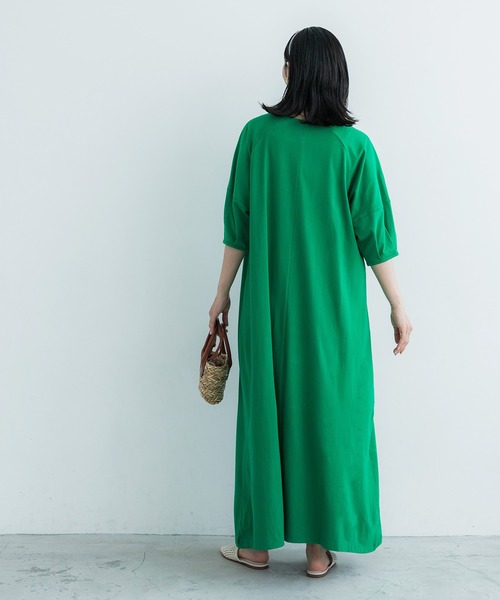 coco 未使用品 カジェヘラ CALLEJERA レディース ワンピース 1(M) 白×緑 グリーン 半袖 未使用品 レディース カジェヘラ CALLEJERA ワンピース 0(S) 白