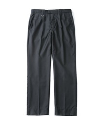ソフネット　soph ストレッチ　スラックス SOPH. | FLANNEL WOOL SHIRRING SLIM FIT SLACKS(XL BLACK):