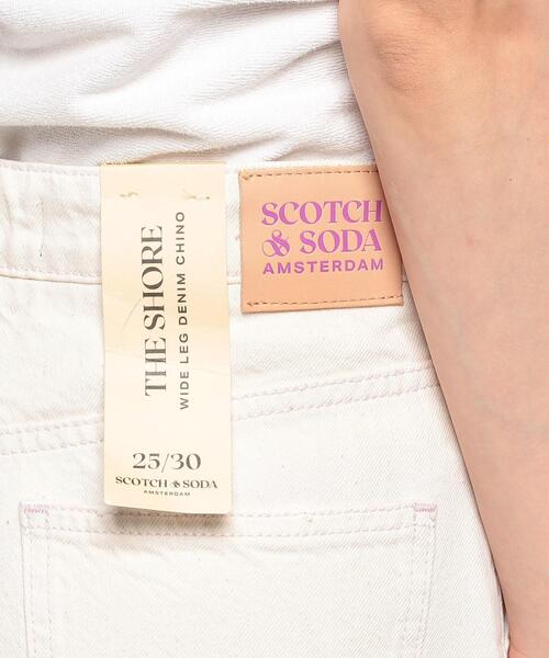 SCOTCH&SODA(スコッチアンドソーダ)の「リラックスワイドデニム(デニムパンツ・レディース・ホワイト・2/1)」の6枚目の写真