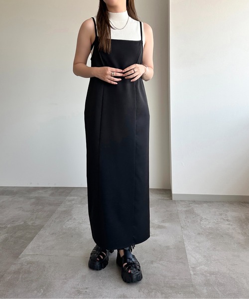 apres jour mignon(アプレジュールミニョン)の「クロップドハイネックトップス【ZOZOTOWN限定アイテム】(ニット/セーター・レディース・パープル/ブラック/オフホワイト・X-LARGE/フリー)」の9枚目の写真