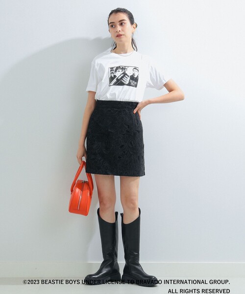 Ray BEAMS（レイビームス）の「GOOD ROCK SPEED × Ray BEAMS / 別注 Beastie Boys Tシャツ（Tシャツ/カットソー・レディース・ブラック/ホワイト・ONE SIZE）」の3枚目の写真