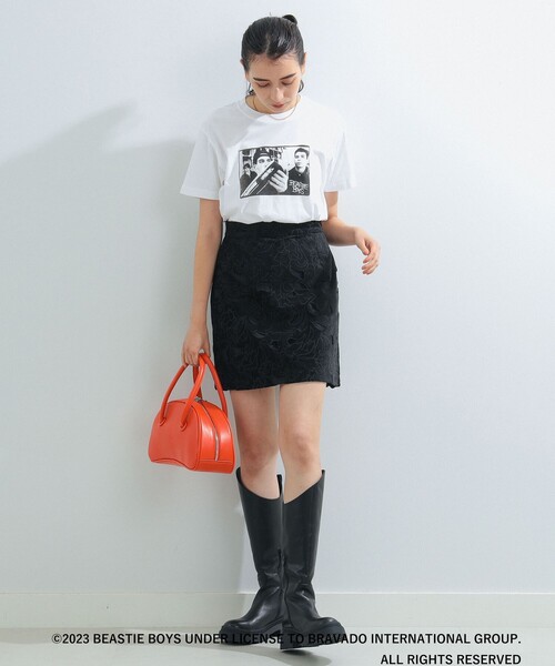 Ray BEAMS（レイビームス）の「GOOD ROCK SPEED × Ray BEAMS / 別注 Beastie Boys Tシャツ（Tシャツ/カットソー・レディース・ブラック/ホワイト・ONE SIZE）」の4枚目の写真