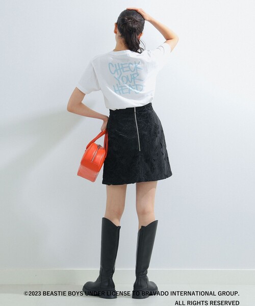 Ray BEAMS（レイビームス）の「GOOD ROCK SPEED × Ray BEAMS / 別注 Beastie Boys Tシャツ（Tシャツ/カットソー・レディース・ブラック/ホワイト・ONE SIZE）」の5枚目の写真