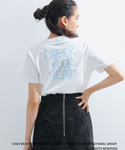 Ray BEAMS（レイビームス）の「GOOD ROCK SPEED × Ray BEAMS / 別注 Beastie Boys Tシャツ（Tシャツ/カットソー・レディース・ブラック/ホワイト・ONE SIZE）」の7枚目の写真