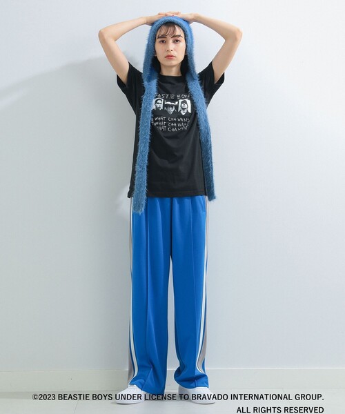 Ray BEAMS（レイビームス）の「GOOD ROCK SPEED × Ray BEAMS / 別注 Beastie Boys Tシャツ（Tシャツ/カットソー・レディース・ブラック/ホワイト・ONE SIZE）」の8枚目の写真