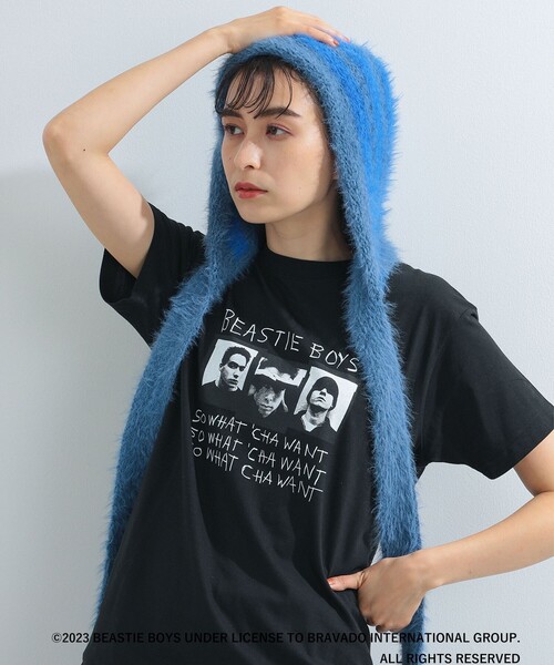 Ray BEAMS（レイビームス）の「GOOD ROCK SPEED × Ray BEAMS / 別注 Beastie Boys Tシャツ（Tシャツ/カットソー・レディース・ブラック/ホワイト・ONE SIZE）」の10枚目の写真