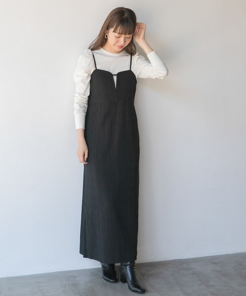 URBAN RESEARCH Sonny Label（アーバンリサーチサニーレーベル）の「コンパクトパフスリーブプルオーバー（Tシャツ/カットソー・レディース・ベージュ系その他/ブラック/オフホワイト・FREE）」の18枚目の写真