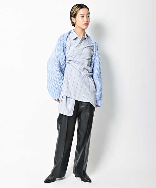 cityshop シティショップ　フェイクレザーパンツ　ブラック CITYSHOP（シティーショップ）の「FAUX LEATHER パンツ（その他