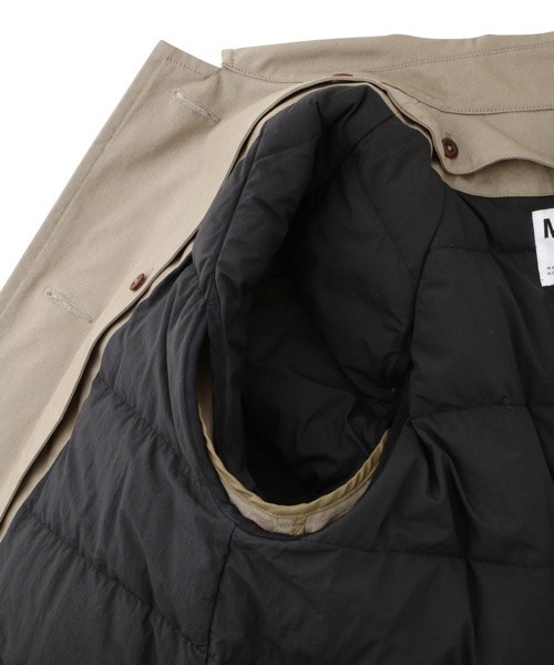 ジャケット・アウター MHL./PROOFED COTTON NYLON TWILL COAT MHL./PROOFED COTTON NYLON TWILL COAT (BEIGE)