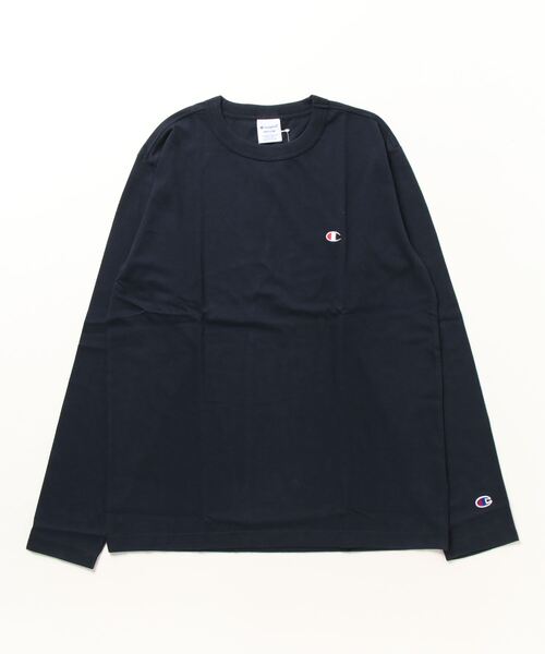 Champion(チャンピオン)の「チャンピオン LONG SLEEVE T-SHIRT_(Tシャツ/カットソー・メンズ・ホワイト/ブラック/ブラウン/ネイビー・L/LL/M/S)」の1枚目の写真