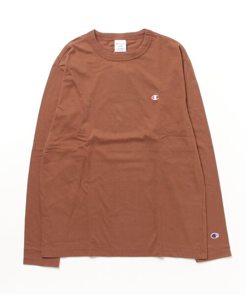 Champion(チャンピオン)の「チャンピオン LONG SLEEVE T-SHIRT_(Tシャツ/カットソー・メンズ・ホワイト/ブラック/ブラウン/ネイビー・L/LL/M/S)」の4枚目の写真