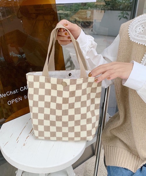 Mignonjour(ミニョンジュール)の「Mignonjour/ミニトートバッグ M2195(トートバッグ・レディース・その他1/その他2/その他3/その他5/その他4/その他7/その他6/その他8/その他10/その他9・FREE)」の3枚目の写真