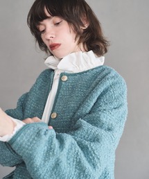 N.(N. Natural Beauty Basic) | ◆ツイードトリムブルゾン(ブルゾン)