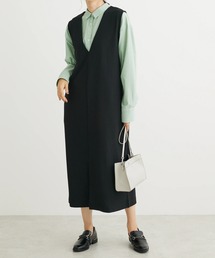 Green　Parks | 2way　洗えて着回せるジャンスカ(ワンピース)