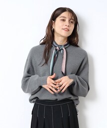 DRESKIP | 【洗える/無地/ボーダー】レディな美シルエット 大人のこなれニット(ニット/セーター)