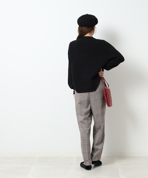 DRESKIP（ドレスキップ）の「◆【洗える/無地/ボーダー】レディな美シルエット 大人のこなれニット（ニット/セーター・レディース・ホワイト系5/ベージュ/グレー/ブラック/ピンク系/ライトブルー・04/02/03）」の15枚目の写真