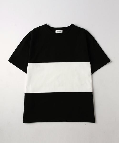 UNITED ARROWS(ユナイテッドアローズ)の「UAND パネル クルーネック カットソー(Tシャツ/カットソー・メンズ・ブラック・SMALL/LARGE/X-SMALL/MEDIUM/X-LARGE)」の1枚目の写真