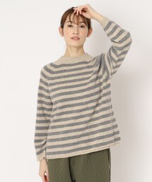 【カラー追加/日本製/ワンマイルウエア】ソフトウール混プルオーバー