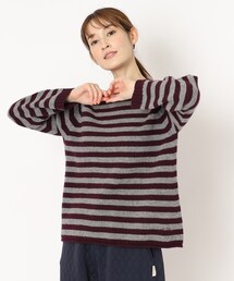 【カラー追加/日本製/ワンマイルウエア】ソフトウール混プルオーバー