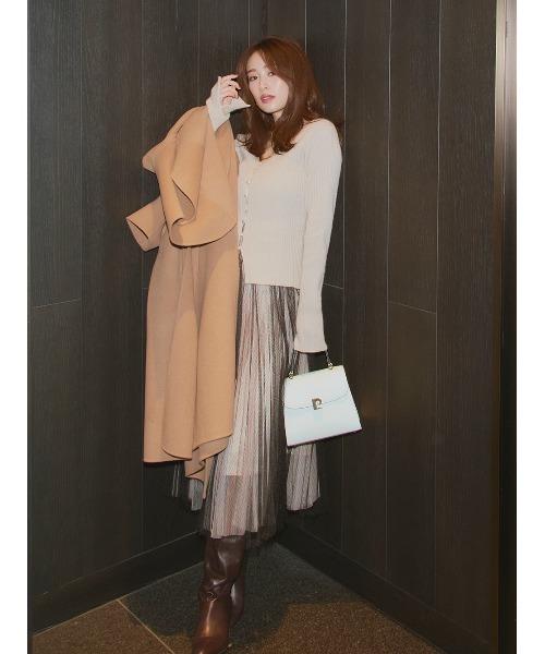 FRAY I.D(フレイアイディー)の「ロングブーツ(ブーツ・レディース・ブラウン/ブラック・38/36/37)」の16枚目の写真