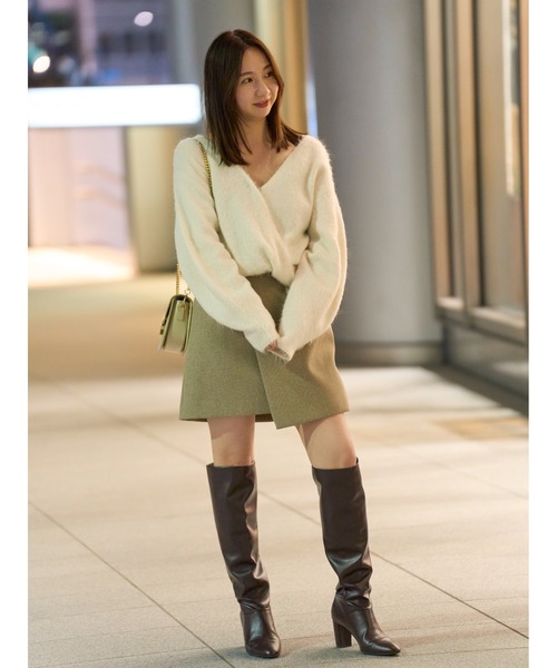 FRAY I.D(フレイアイディー)の「ロングブーツ(ブーツ・レディース・ブラウン/ブラック・38/36/37)」の21枚目の写真