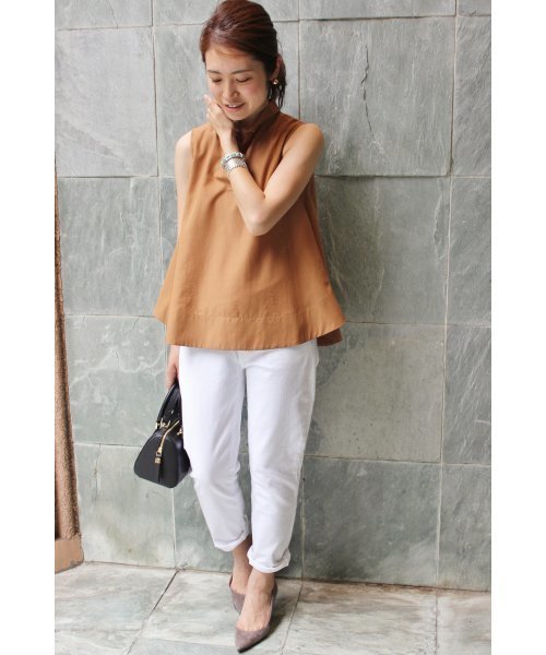 IENA(イエナ)の「KORAL SLOUCH CIGARETIE WT◆(デニムパンツ・レディース・ホワイト・25/23/26/24)」の6枚目の写真