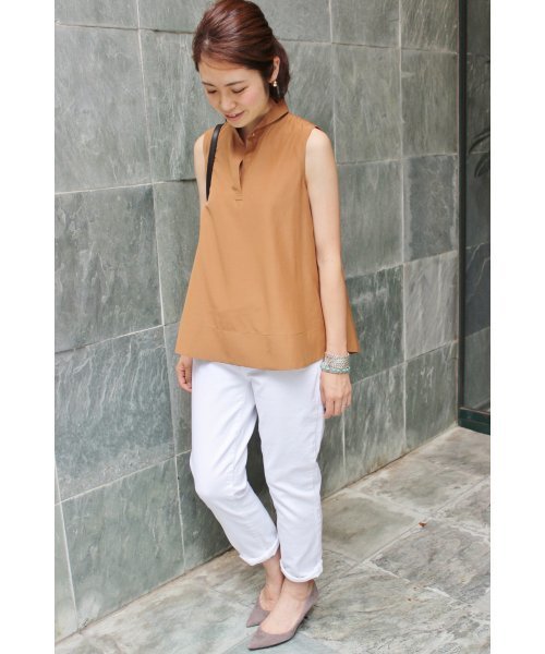 IENA(イエナ)の「KORAL SLOUCH CIGARETIE WT◆(デニムパンツ・レディース・ホワイト・25/23/26/24)」の9枚目の写真
