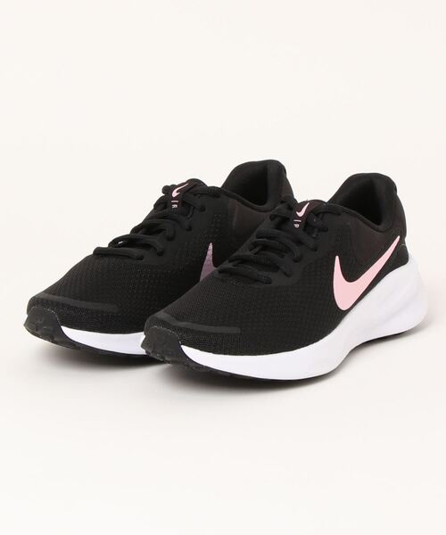 NIKE(ナイキ)の「《NIKE》W NIKE REVOLUTION 7(スニーカー・レディース・ブラック×ピンク/ブラック×ホワイト/ホワイト/ブラック/ブラック×パープル/ホワイト系その他/グリーン・23.5cm/24.0cm/22.5cm/23.0cm/25.0cm/24.5cm/25.5cm/26.0cm/26.5cm/27.0cm/27.5cm/28.0cm)」の7枚目の写真