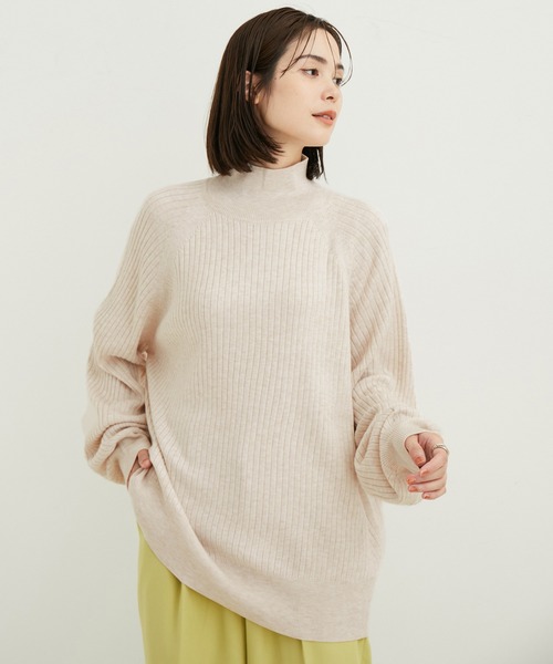 セール】ラグランリブタートル（ニット/セーター）｜LE CERCLE par