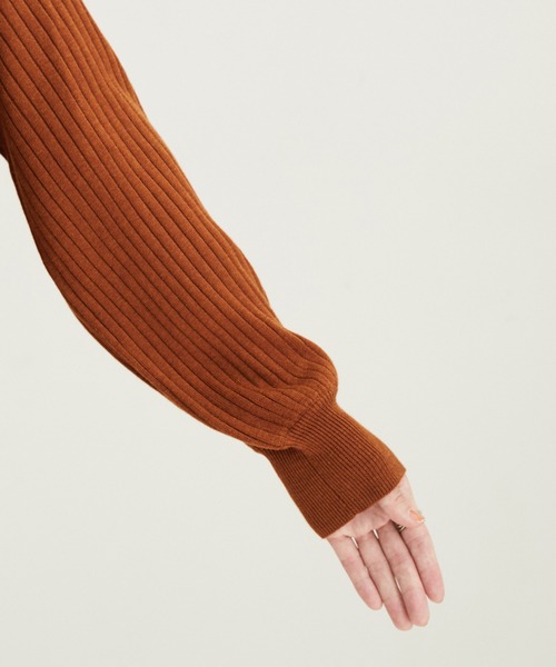 セール】ラグランリブタートル（ニット/セーター）｜LE CERCLE par