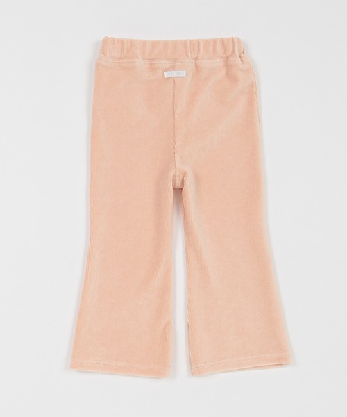 petit main（プティマイン）の「カットコールフレアパンツ（スウェットパンツ・キッズ・ピンク/ブラック/アイボリー/ダークブラウン/グレイッシュブルー・120cm/100cm/130cm/80ｃｍ/90cm/110cm）」の18枚目の写真