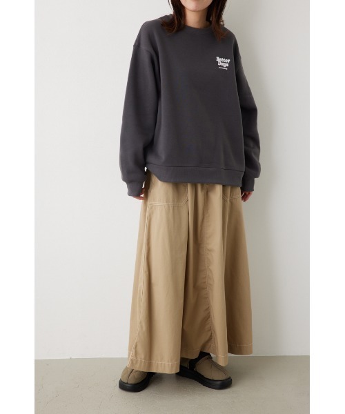 RODEO CROWNS WIDE BOWL(ロデオクラウンズワイドボウル)の「BETTER チェリースウェットトップス(スウェット・レディース・チャコールグレー/ブルー/オフホワイト・FREE)」の8枚目の写真