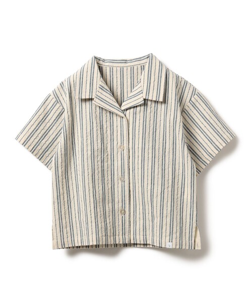 こども ビームス（コドモビームス）の「こども ビームス / ストライプ オープンカラー シャツ 24（90～130cm）（シャツ/ブラウス・キッズ・レッド/ブルー系その他4・130/120/110/100/90）」の11枚目の写真