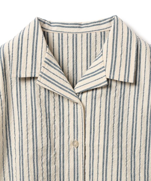 こども ビームス（コドモビームス）の「こども ビームス / ストライプ オープンカラー シャツ 24（90～130cm）（シャツ/ブラウス・キッズ・レッド/ブルー系その他4・130/120/110/100/90）」の6枚目の写真
