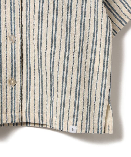 こども ビームス（コドモビームス）の「こども ビームス / ストライプ オープンカラー シャツ 24（90～130cm）（シャツ/ブラウス・キッズ・レッド/ブルー系その他4・130/120/110/100/90）」の9枚目の写真