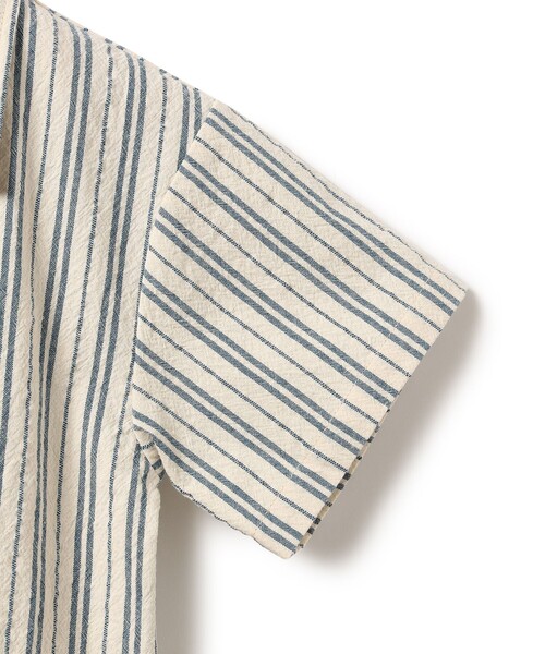 こども ビームス（コドモビームス）の「こども ビームス / ストライプ オープンカラー シャツ 24（90～130cm）（シャツ/ブラウス・キッズ・レッド/ブルー系その他4・130/120/110/100/90）」の8枚目の写真