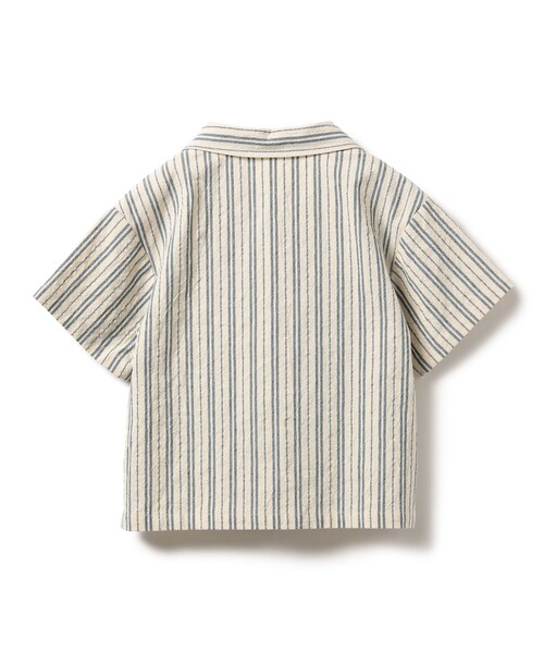 こども ビームス（コドモビームス）の「こども ビームス / ストライプ オープンカラー シャツ 24（90～130cm）（シャツ/ブラウス・キッズ・レッド/ブルー系その他4・130/120/110/100/90）」の20枚目の写真