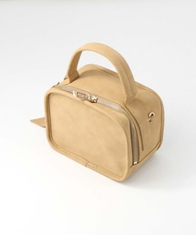 スエードスクエアショルダーバッグ